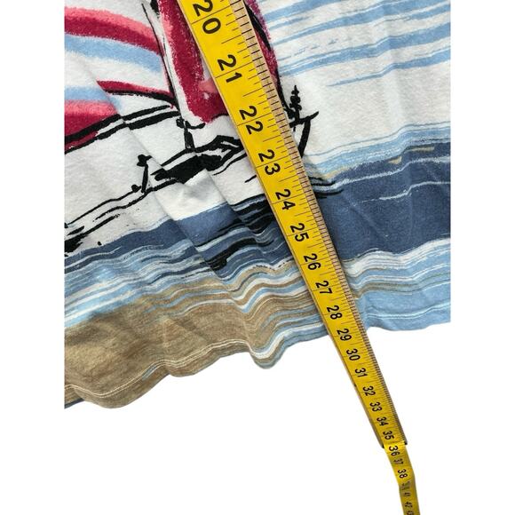 Catherines Top Sparkle Knit 3/4 Sleeve Women’s Plus Size 1X Blue - Picture 8 of 10